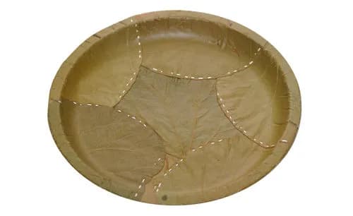 11″ Round Sal Leaf Plate