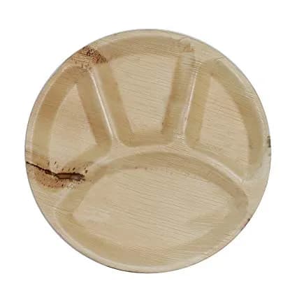 12″ 4CP Round Areca Plate