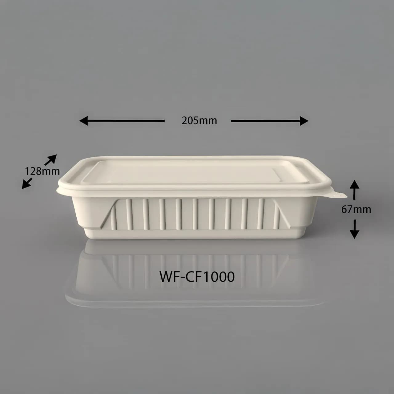 WF 1000ml RE Lunch Cont (WL)
